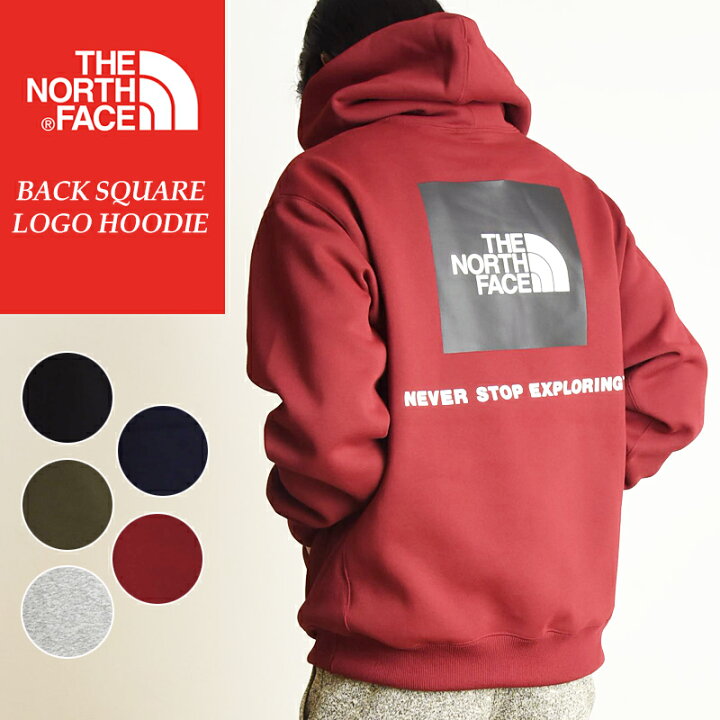 楽天市場 大人気 国内正規品 ノースフェイス The North Face バックスクエアロゴフーディ Back Square Logo Foodie メンズ パーカー Nt キャンプ アウトドア フェス Gs2 Geo Style ジェオスタイル