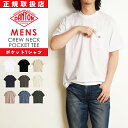 2025春夏新作 ダントン DANTON ポケットTシャツ 半袖 Tシャツ ロゴTシャツ メンズ レディース クルーネック ポケT 無地 厚手 透けない 男性 紳士 人気 MEN'S SHORT SLEEVE POCKET T-SHIRT PLAIN ギフト プレゼント DT-C0198TCB【gs0】