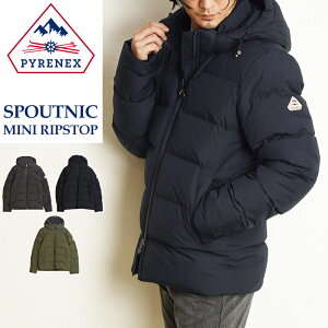 【国内正規品】PYRENEX ピレネックス SPOUTNIC MINI RIPSTOP スプートニック ミニリップストップ ジャケット メンズ ダウンジャケット スプートニク HMS011