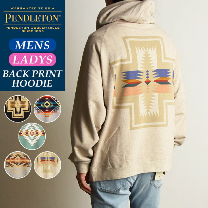 楽天市場】PENDLETON ペンドルトン バックプリント スウェットパーカー 