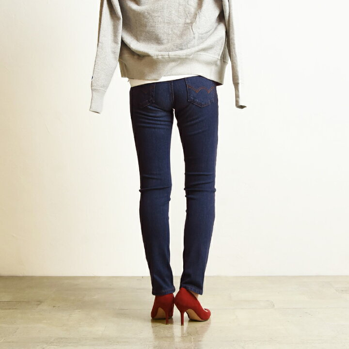 EDWIN エドウィン レディース ジャージーズ スリムストレート デニム  