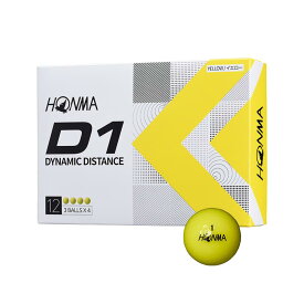 【在庫一掃特別セール】HONMA（本間） D1 ボール BT2201（ダース販売のみ）