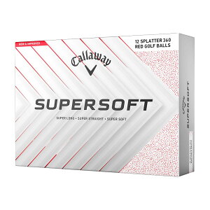 Callaway LEFC X[p[\tg Xvb^[360 St{[ CALLAWAY SUPER SOFT SPLATTER 360 St _[X X[u soft 2s[X \tgtB[O _炩Ŋ 򋗗\ L[ 