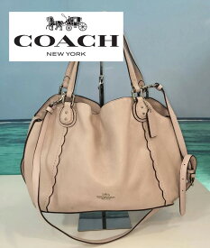 【中古品】コーチ COACH ショルダーバッグピンク PINK