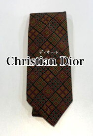 【中古品（目立った傷や汚れなし）】Christian Dior MONSIEUR クリスチャンディオール ムッシュー ネクタイ