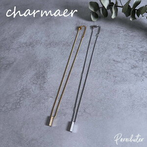 �ycharmaer�z�`���[�}�[ �X�^�b�Y�l�b�N���X 236620 2026 mid summer collection ���\�� �l�C 30�� 40�� 50�� 60�� �Z���N�g�V���b�v �p���V���[�^�[ �A���� ayane ���[����� �I�����C���V���b�v ���K�戵�X