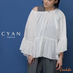 �yCYAN TOKYO�z�V�A�� �g�[�L���[ �M���U�[�t���A�I�[�o�[�u���E�X 601465 2026 summer collection ���\�� �l�C 30�� 40�� 50�� 60�� �Z���N�g�V���b�v �p���V���[�^�[ �V�A�� ���l�Z���N�g�V���b�v ���� 