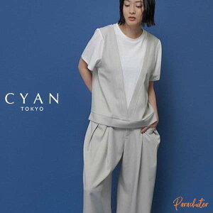 �yCYAN TOKYO�z�V�A�� �g�[�L���[ ���C���[���C�N�R���rTOPS 601475 2026 summer collection ���\�� �l�C 30�� 40�� 50�� 60�� �Z���N�g�V���b�v �p���V���[�^�[ �V�A�� ���l�Z���N�g�V���b�v ���� �I�����C