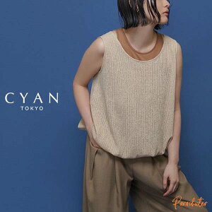 �yCYAN TOKYO�z�V�A�� �g�[�L���[ �V�A�[�R���r�o���[���^���N 601480 2026 summer collection �l�C 30�� 40�� 50�� 60�� �Z���N�g�V���b�v �p���V���[�^�[ �V�A�� ���l�Z���N�g�V���b�v ���� �I�����C���V