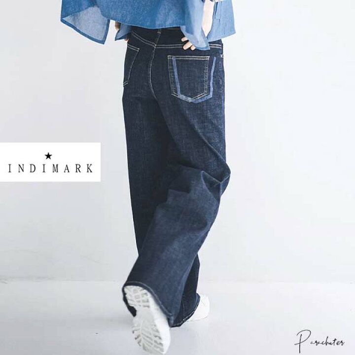 楽天市場】INDIMARK インディマーク ニューワイド デニム インディゴ 