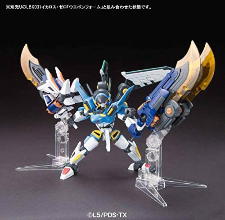楽天市場 中古 プラモデル ダンボール戦機w ダブル Lbxイカロス フォース Lbxイカロス ゼロ 2体セット ゲートナー 楽天市場店