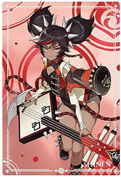 原神[Genshin] ウエハース [16.辛炎 (N)](単品)※カードのみです。お菓子は付属しません。