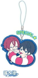 Free！クリアラバーストラップ in vacation 【6.遥＆凛】(単品)