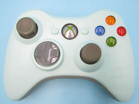 【中古】Xbox 360 ワイヤレスコントローラー(ライト ブルー) [video game]　箱なし