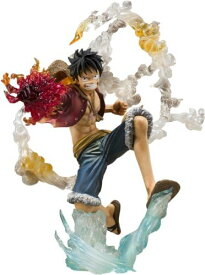 【中古】TAMASHII NATIONS フィギュアーツZERO モンキー・D・ルフィ -Battle Ver. ゴムゴムの火拳銃-