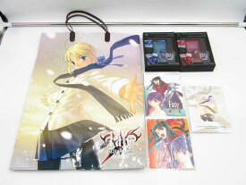 【中古】Fate/stay night グッズ 6点セット 紙袋 テレホンカード テレカ カードホルダー 卓上カレンダー 他
