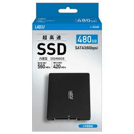 Lazos　内蔵SSD　480GB　L-ISS480