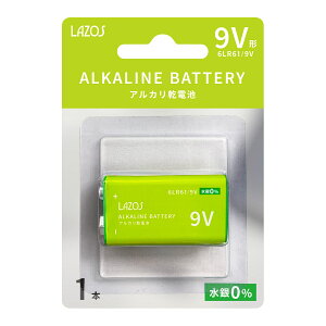 LAZOS 9V AJ dr 1{ ł dr ł B-LA-9VX1 AJ dr 9V p` uX^[pbN \X h ~ i Ɠd ܂ lazos dr 9v