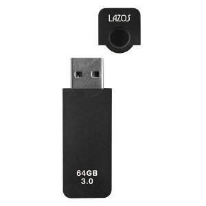 Lazos L-US64-CPB USB tbV 64GB Lbv LbvUSB USB USBtbV  USB3.0 f[^ۊ ʐ^ f[^]@ubN  LbvUSB