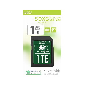Lazos@SDXCJ[h V30 A2 V[Y@1TB@L-B1000SD10-U3V30A2