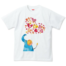 出産祝い 名入れ Tシャツ 名前入りtシャツ　 【elephant 】お誕生祝い プレゼント 内祝い 男の子 女の子 ギフト 名前入りTシャツ