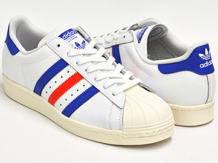 楽天市場】adidas SUPERSTAR 80S【アディダス スーパースター / VIVBLU / CHALK2 : ＧＥＴＴＲＹ