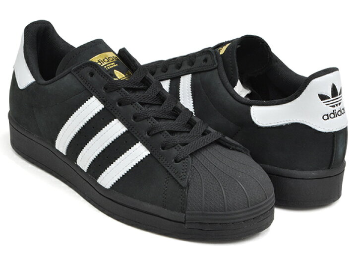 楽天市場 Adidas Skateboarding Superstar Adv アディダス スケートボーディング スーパースター エーディーブイ アドバンス Cblack Ftwwht Goldmt ｇｅｔｔｒｙ