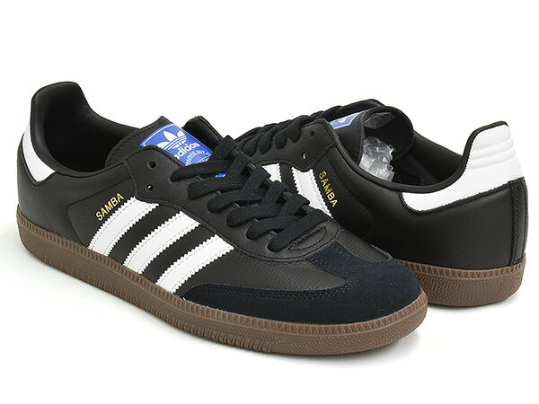 【9/11 23:59まで★楽天スーパーSALE】 adidas SAMBA OG 【アディダス サンバ オージー】 【オリジナル テラス ファッション インドア トレーニング トレーナー カジュアル メンズ ウィメンズ レディース ブラック ガム 黒白】 CBLACK / FTWWHT / GUM5