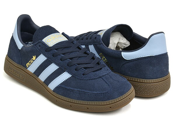 【9/11 23:59まで★楽天スーパーSALE】 adidas HANDBALL SPEZIAL J 【アディダス ハンドボール スペツィアル ジェー スペシャル】 【ジュニア キッズ テラス ファッション】 【インドア トレーニング レディース ネイビー】 CONAVY / CLEARSKY / GUM5 [sptm]