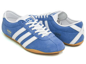 adidas TOKYO W【アディダス トーキョー ウィメンズ】【トウキョウ 東京 シティ・シリーズ テラス ファッション】【トレーニング トレーナー カジュアル レディース スウェード ブルー】BLUBIR /