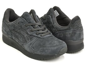 ASICS SportStyle GEL-LYTE III OG【アシックス スポーツスタイル ゲル ライト 3 オージー オリジナル】【アシックス タイガー ASICS Tiger】OBSIDIAN GREY / OBSIDIAN GREY