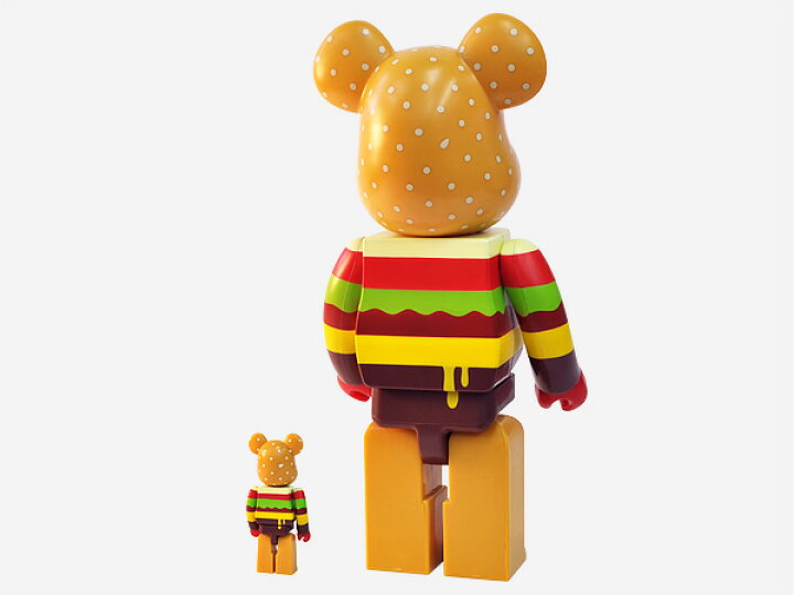 楽天市場】MEDICOM TOY x GETTRY BE@RBRICK(100%&400%)【メディコム 