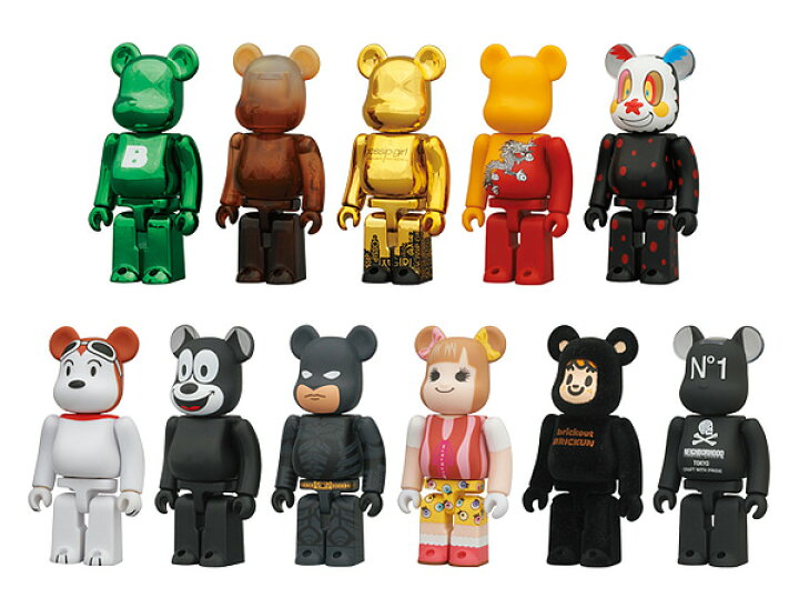 楽天市場】MEDICOM TOY BE@RBRICK(CLOSE TYPE)【メディコムトイ ベア 