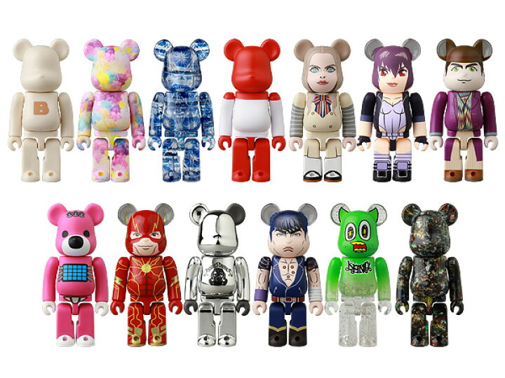 楽天市場】□在庫6個まで□MEDICOM TOY BE@RBRICK (CLOSE TYPE) 1体 