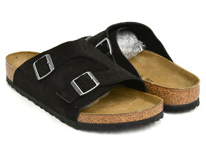BIRKENSTOCK ZURICHyrPVgbN `[bqzyT_ Xgbv XCh rP M[ i[ ʕ ו XG[hU[ XEF[h ubN zBLACK / SUEDE LEATHER