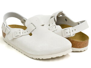 BIRKENSTOCK TOKIO�y�r���P���V���g�b�N �g�L�I �g�E�L���[ �����z�y�T���_�� �N���b�O �r���P�� ���M�����[ �i���[ ���ʕ� �ו��z�y�k�o�b�N ���U�[ �A���e�B�[�N �z���C�g�zANTIQUE WHITE / SUEDE LEAT