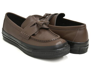 CONVERSE ALL STAR SQUARETOE LOAFER�y�R���o�[�X �I�[���X�^�[�z�y�X�N�G�A�g�E ���[�t�@�[ �_�[�N�u���E�� �u���b�N�zDARK BROWN / BLACK (1SE902)