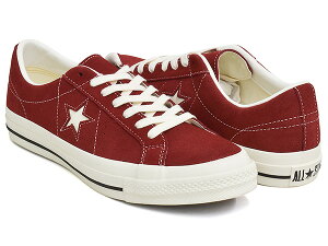 CONVERSE ONE STAR SUEDE�y�R���o�[�X �����X�^�[ �X�G�[�h �X�E�F�[�h�z�y�C�O�� �o�[�K���f�B�[�zBURGUNDY