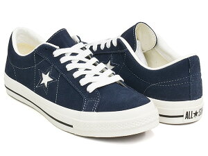 CONVERSE ONE STAR SUEDEyRo[X X^[ XG[h XEF[hzyCO lCr[zNAVY