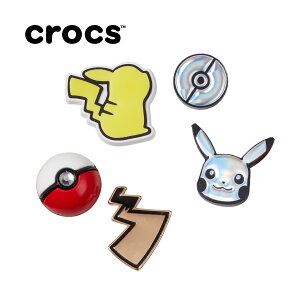 crocs JIBBITZ CHARMS ELEVATED POKEMON 5 PACK�y�N���b�N�X �W�r�b�c �`���[���z�y�G���x�C�g �|�P���� 5 �p�b�N �Z�b�g �A�N�Z�T���[ �J�X�^�� �s�J�`���E �����X�^�[�{�[���z