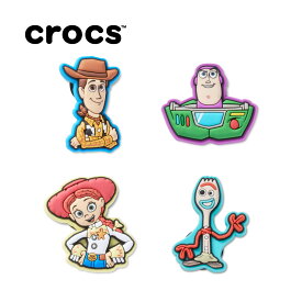 crocs JIBBITZ CHARMS TOY STORY【クロックス ジビッツ チャーム】【トイ・ストーリー アクセサリー カスタム ディズニー・ピクサー Disney PIXAR ウッディ バズ・ライトイヤー ジェシー フォーキー】4 TYPES