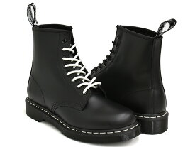 【6/11 1:59まで★楽天スーパーSALE限定価格】Dr.Martens 1460 WHITE STITCH 8EYE BOOT【ドクターマーチン 8 アイ ブーツ ホール】【革靴 ブーツ メンズ ウィメンズ レディース ユニセックス 男性 女性】BLACK SMOOTH