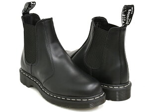 Dr.Martens 2976 WS CHELSEA BOOTyhN^[}[` `FV[ u[czyTChSA zCgXeb` WHITE STITCH vC Y EBY fB[X jZbNX j zBLACK SMOOTH