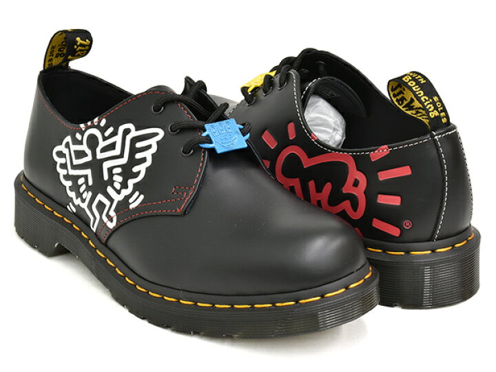楽天市場】Dr.Martens 1461 KEITH HARING 3EYE GIBSON SHOE【ドクター 