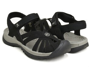 KEEN WOMEN ROSE SANDALyL[ EBY [Y T_zyAEghA X|[c T_ tFX Lv p fB[X ubNzBLACK / NEUTRAL GRAY