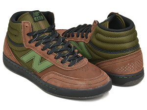 NEW BALANCE NUMERIC NM440H Y2�y�j���[�o�����X �k�����b�N 440 �n�C HIGH V2�z�y�X�P�[�g�{�[�h �X�P�[�g �V���[�Y �X�P�V���[ NB �u���E�� �I���[�u�zBROWN / BLACK