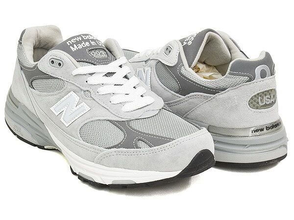 【9/11 23:59まで★楽天スーパーSALE】 NEW BALANCE MR993 GL 【ニューバランス 993 ワイド 幅広】 【メイド イン USA アメリカ グレー】 GREY / GREY / WHITE (WIDTH:2E) [sptm]