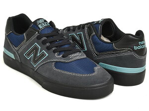 NEW BALANCE NUMERIC UN574V GT�y�j���[�o�����X �k�����b�N 574 �o���J�i�C�Y�z�y�X�P�[�g�{�[�h �X�P�[�g �V���[�Y �X�P�V���[ NB �O���[ �u���b�N �u���[�zBLACK / GREEN