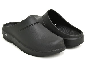 OOFOS OOCLOOG�y�E�[�t�H�X �E�[�N���b�O�z�y���J�o���[ �T���_�� �N���b�O �A�t�^�[�X�|�[�c �u���b�N ���zBLACK