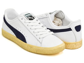 PUMA CLYDE VINTAGE【プーマ クライド ヴィンテージ ビンテージ】【スウェード スエード カジュアル スニーカー シューズ ホワイト ネイビー】PUMA WHITE / PUMA NAVY